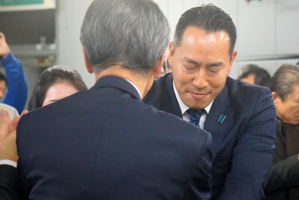 衆議院選挙・初当選