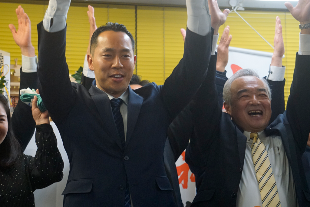衆議院選挙・初当選